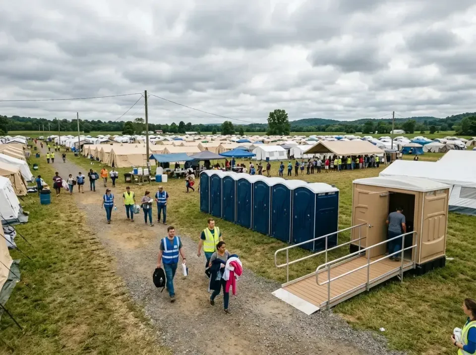 disaster-relief-camp-restrooms-010 — frequently asked questions, Dumpster & Portable Bathrooms Rental in Pocomoke City, MD